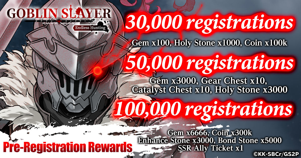 Goblin Slayer: Endless Hunting Opens Pre-Registration on G123
