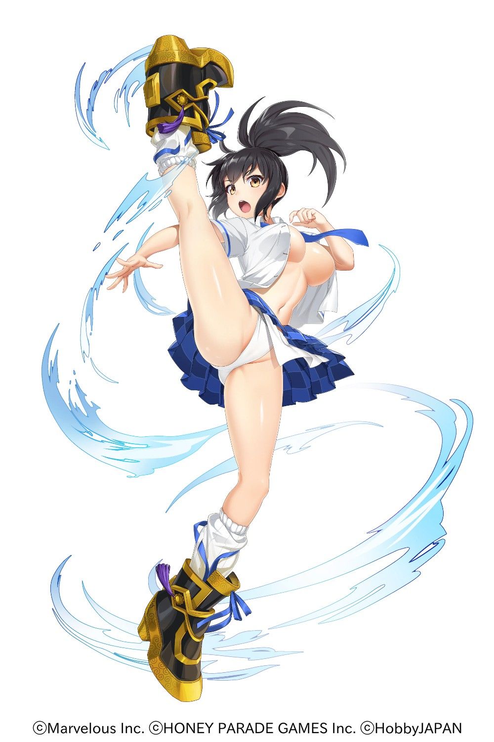 Shinobi Master Senran Kagura: New Link crossover in Queen's Blade Limit Break! Clear tasks and get Ikaruga!-img-5