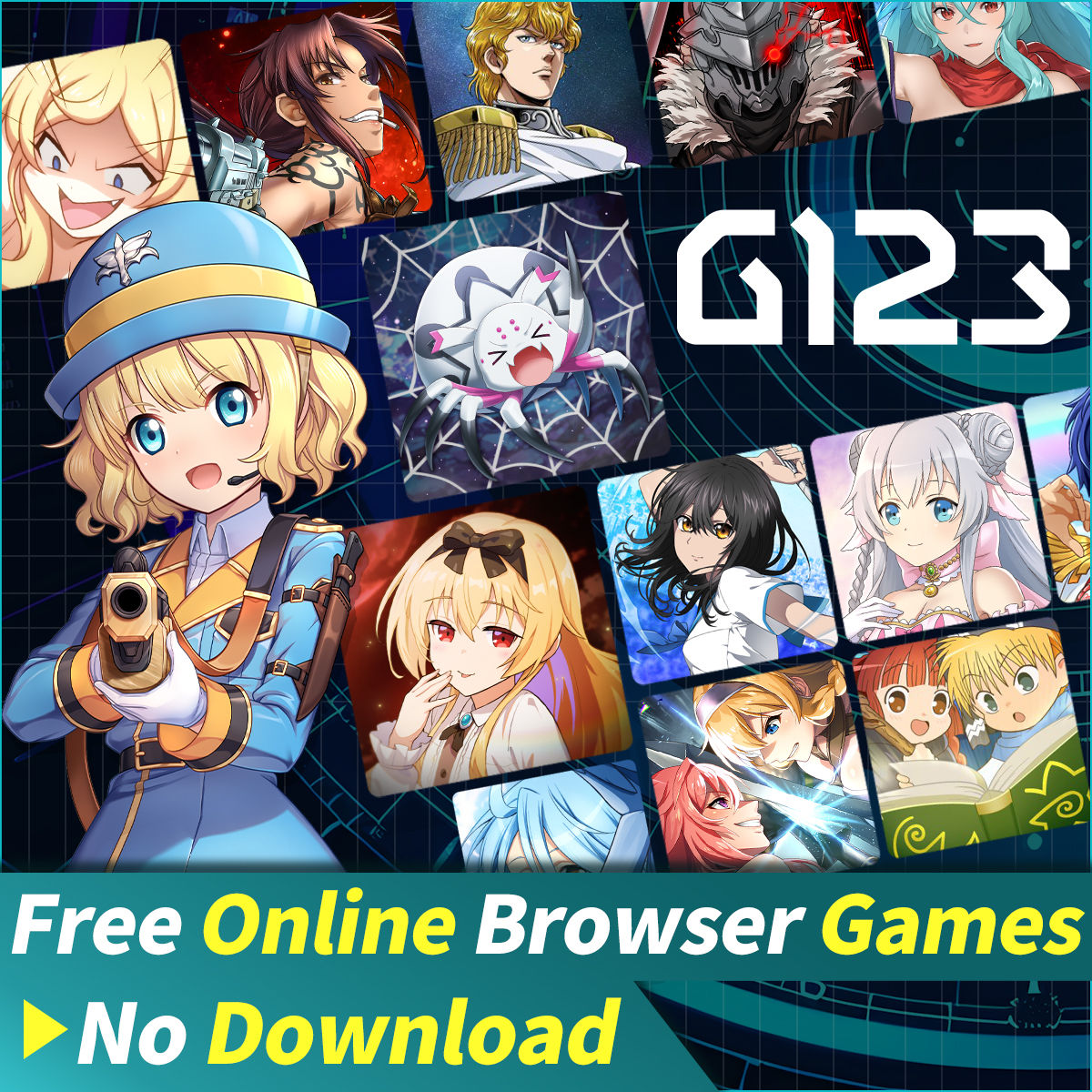 Play Free Anime Browser Games | No Download Needed - G123