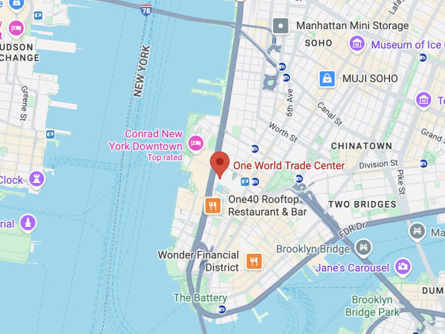 New York Office map