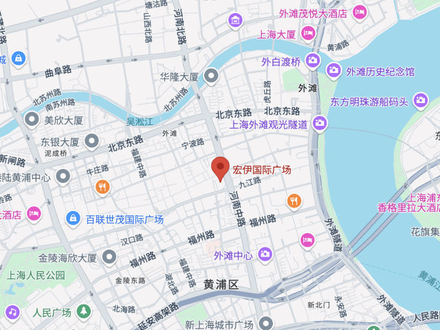 Shanghai Office map